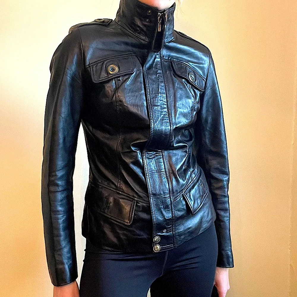 Italian Leather Jacket - Picture 1 of 16